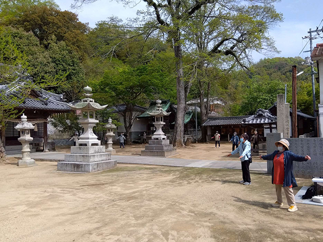 三島神社ラジオ体操の写真